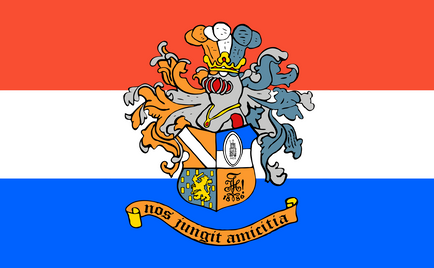 Heraldiek Hollandia op de Nederlandse vlag